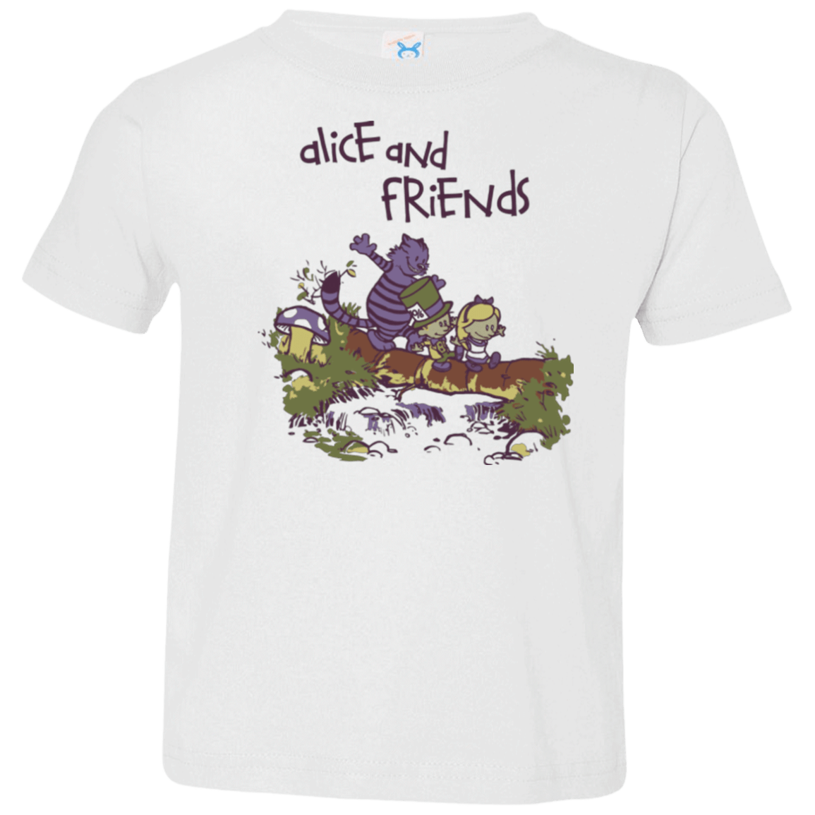 T-Shirts White / 2T Alice and Friends Toddler Premium T-Shirt