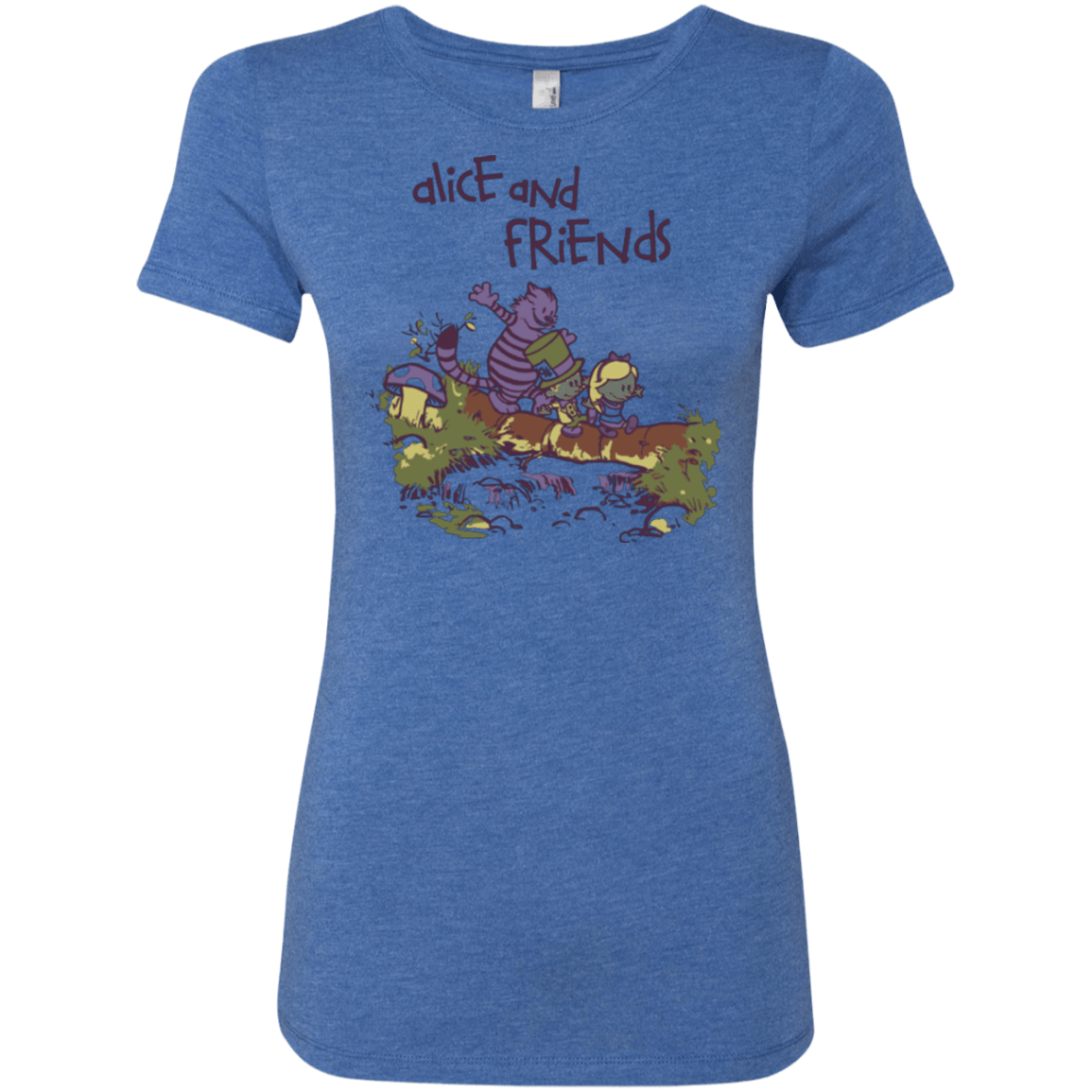T-Shirts Vintage Royal / Small Alice and Friends Women's Triblend T-Shirt