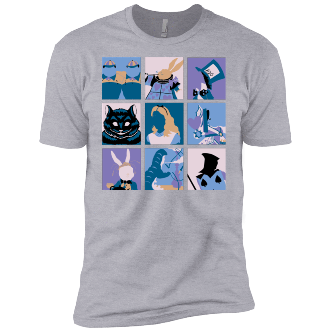 T-Shirts Heather Grey / YXS Alice Pop Boys Premium T-Shirt