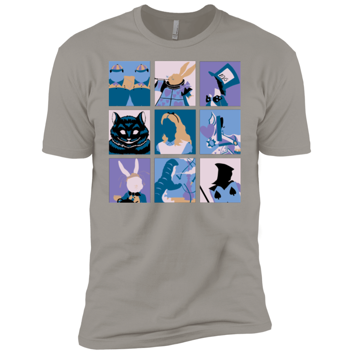 T-Shirts Light Grey / YXS Alice Pop Boys Premium T-Shirt