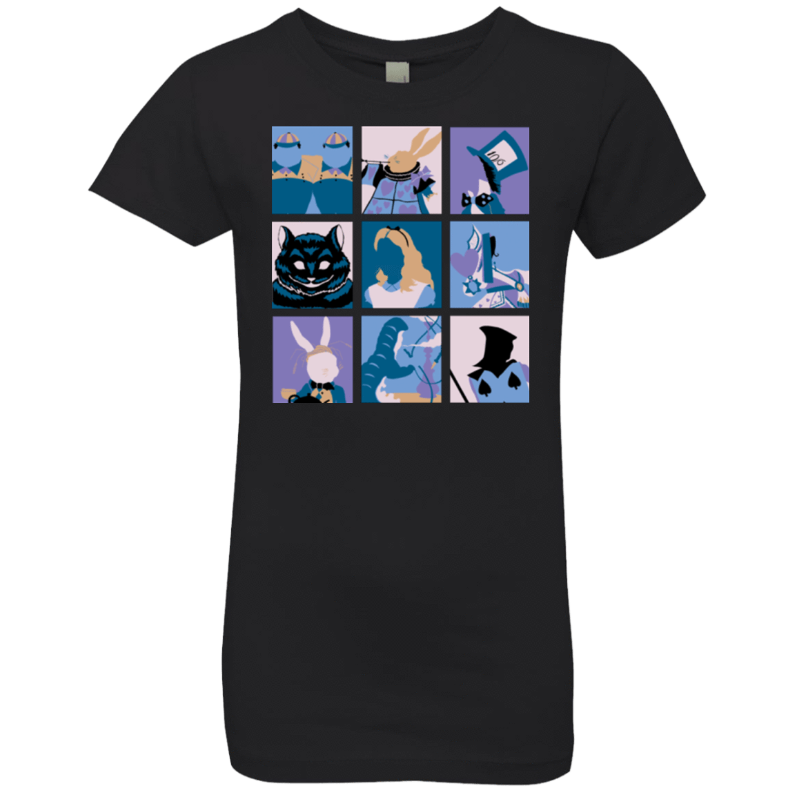 T-Shirts Black / YXS Alice Pop Girls Premium T-Shirt