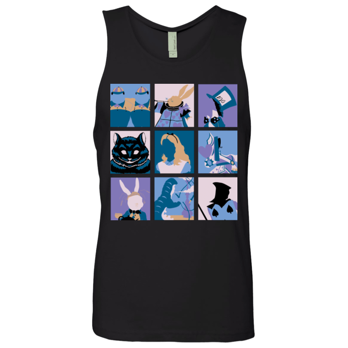 T-Shirts Black / Small Alice Pop Men's Premium Tank Top