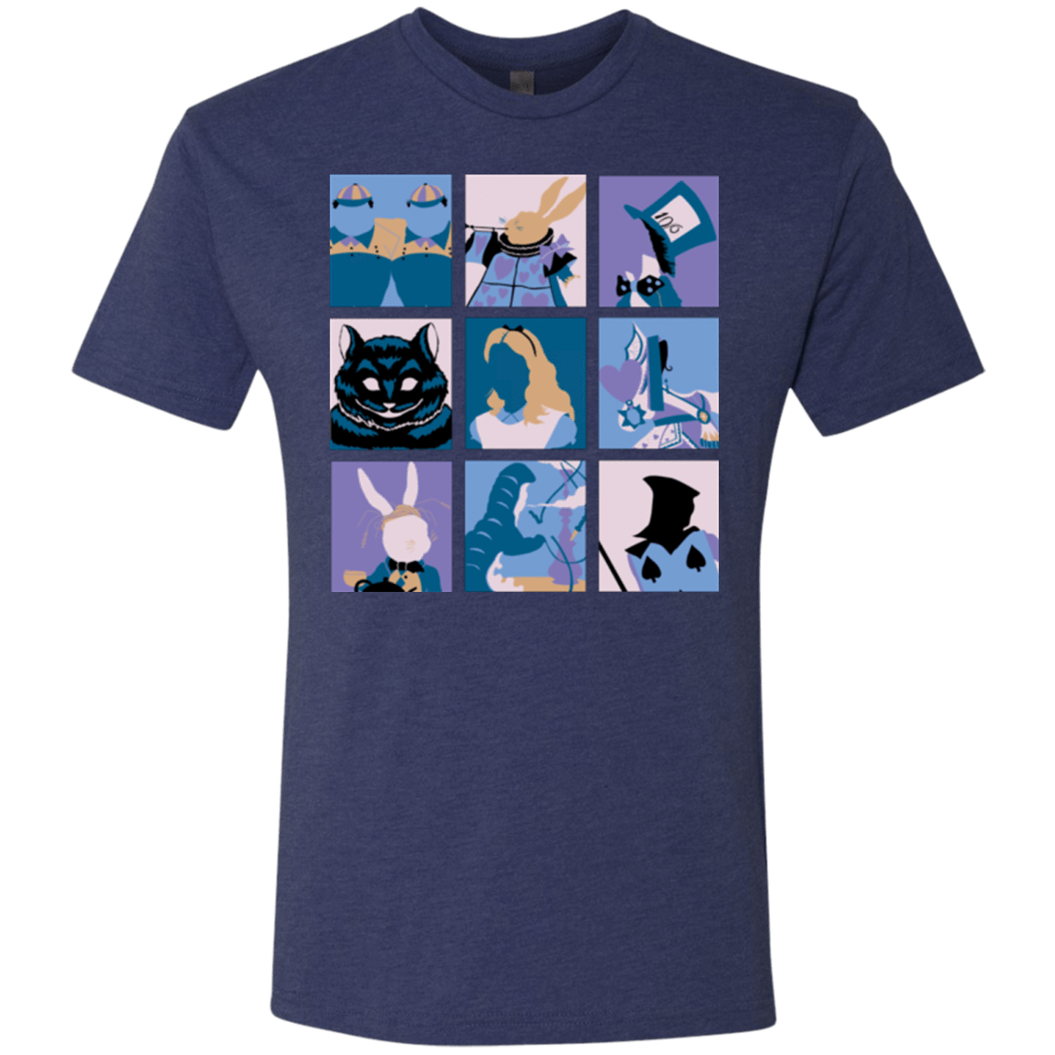 T-Shirts Vintage Navy / Small Alice Pop Men's Triblend T-Shirt