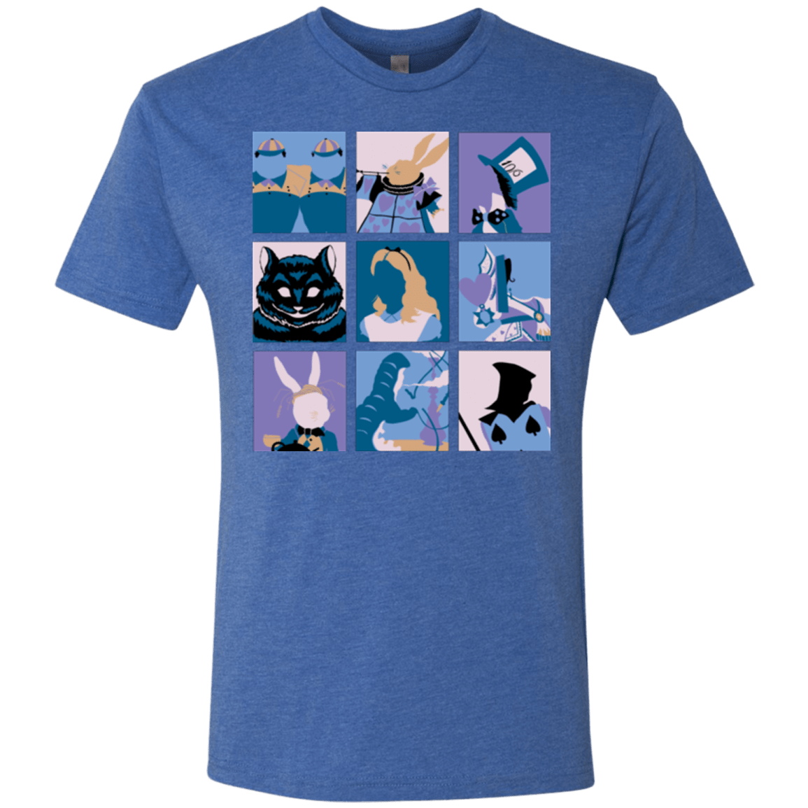 T-Shirts Vintage Royal / Small Alice Pop Men's Triblend T-Shirt