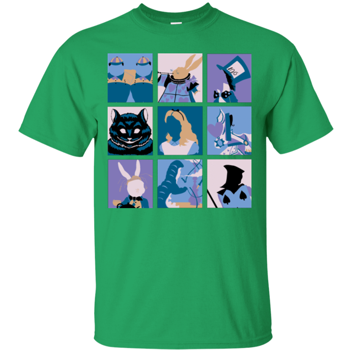 T-Shirts Irish Green / Small Alice Pop T-Shirt