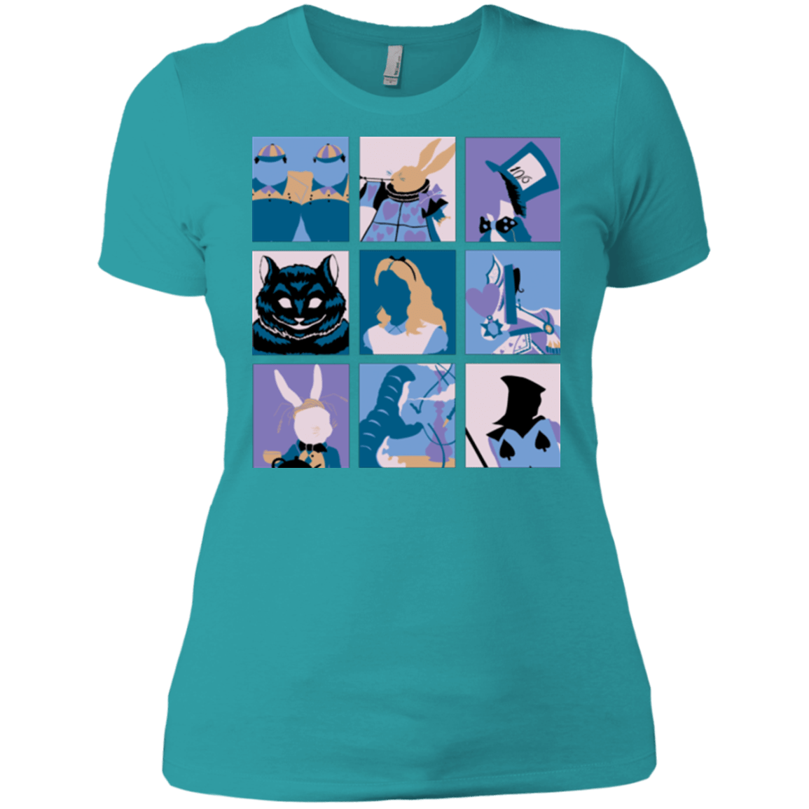 T-Shirts Tahiti Blue / X-Small Alice Pop Women's Premium T-Shirt