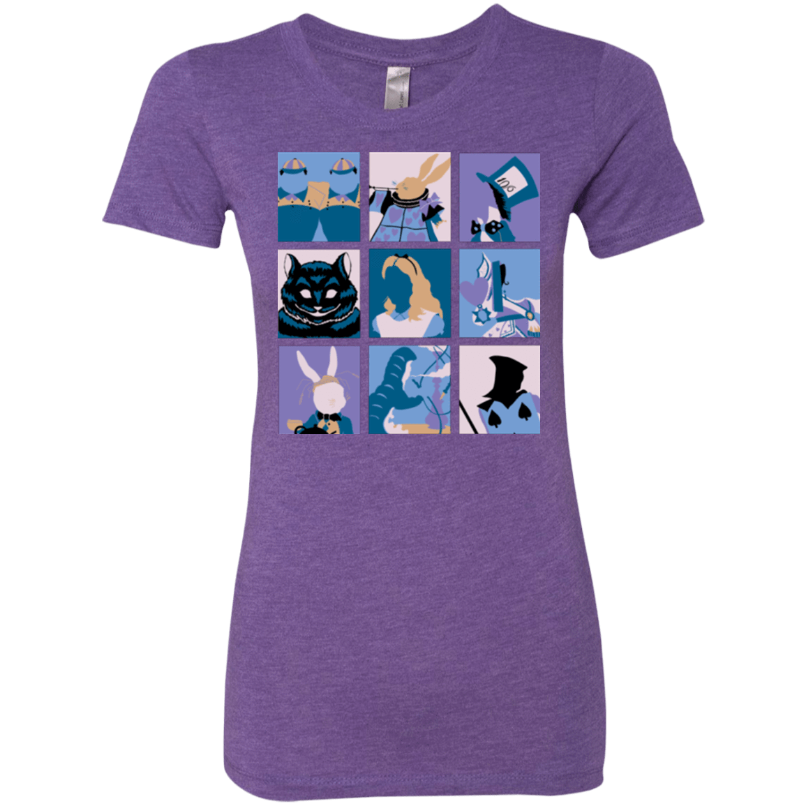 T-Shirts Purple Rush / Small Alice Pop Women's Triblend T-Shirt