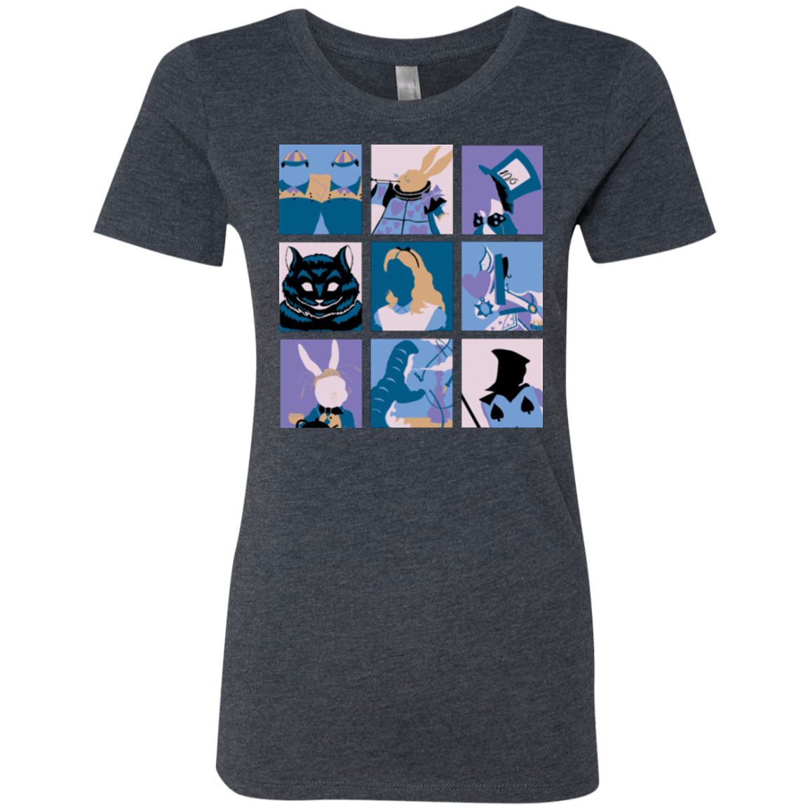 T-Shirts Vintage Navy / Small Alice Pop Women's Triblend T-Shirt