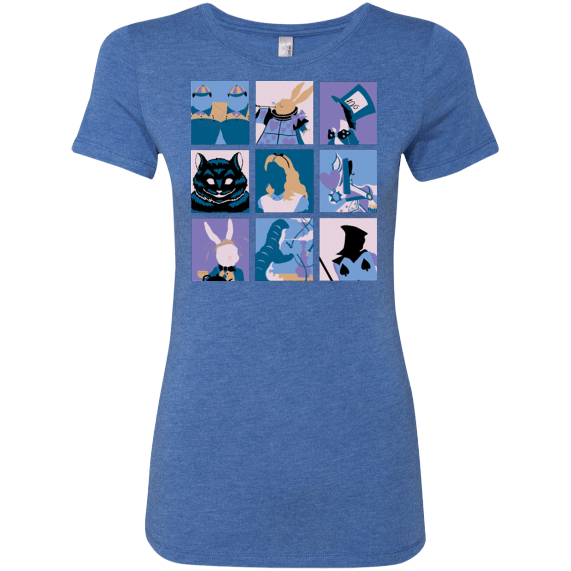 T-Shirts Vintage Royal / Small Alice Pop Women's Triblend T-Shirt