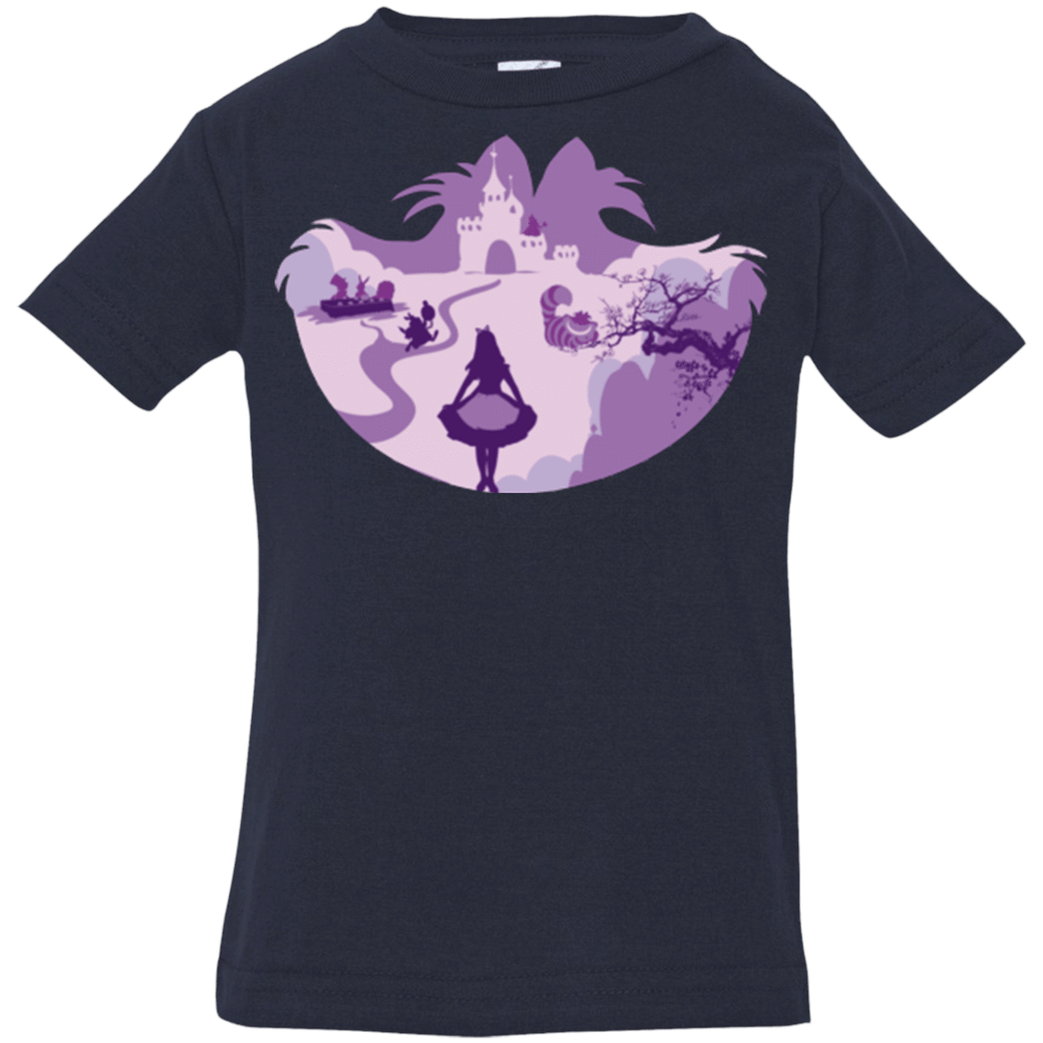 T-Shirts Navy / 6 Months Alice Portrait Pop Infant Premium T-Shirt