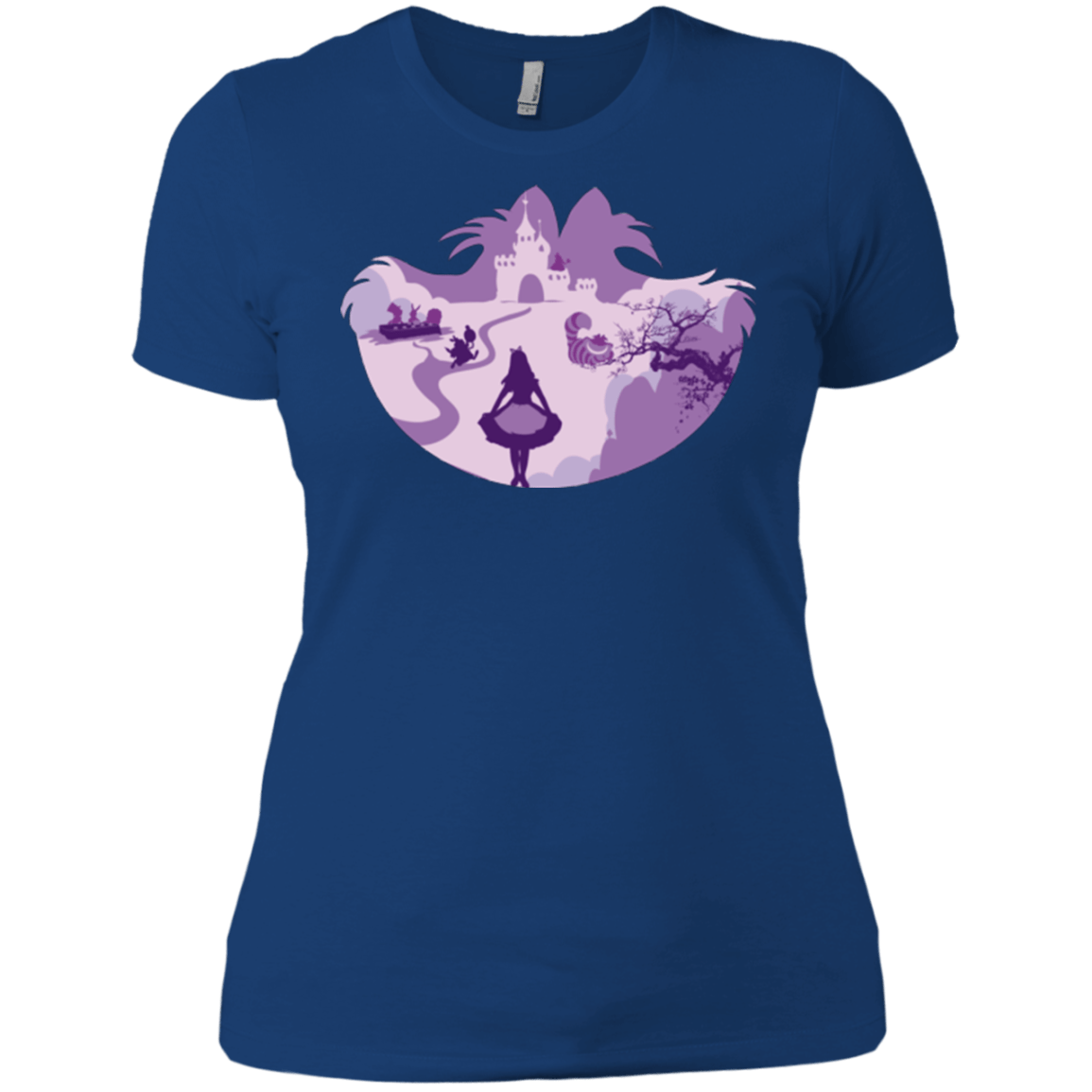 T-Shirts Royal / X-Small Alice Portrait Pop Women's Premium T-Shirt