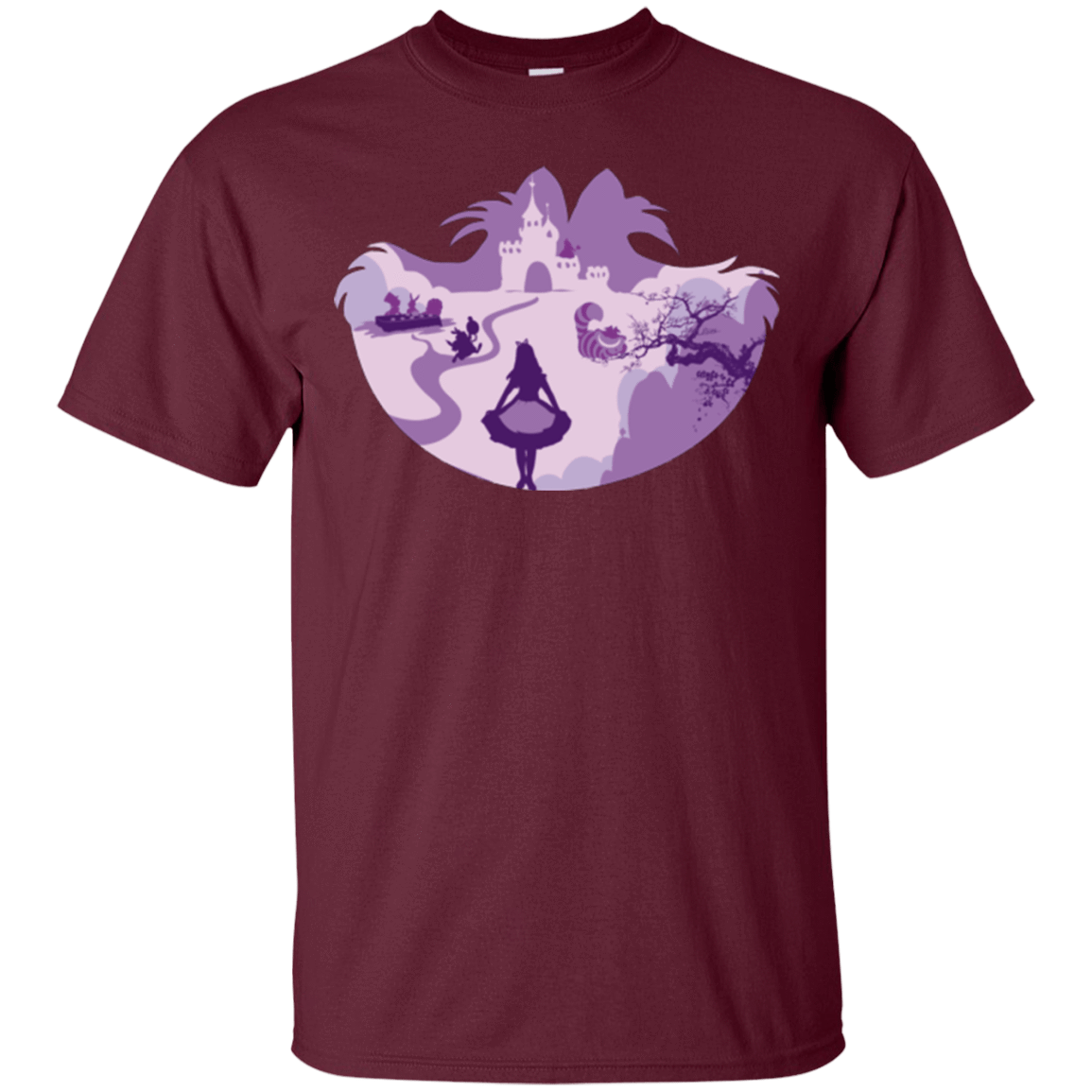 T-Shirts Maroon / Small Alice Portrait T-Shirt