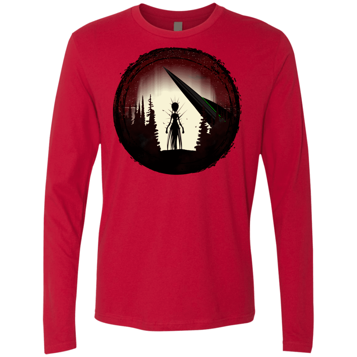 T-Shirts Red / S Alien Armor Men's Premium Long Sleeve