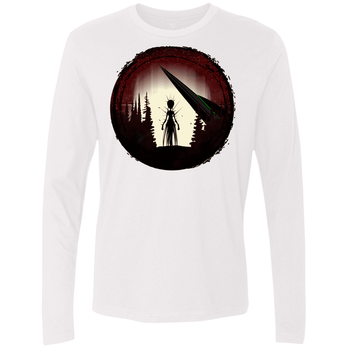 T-Shirts White / S Alien Armor Men's Premium Long Sleeve