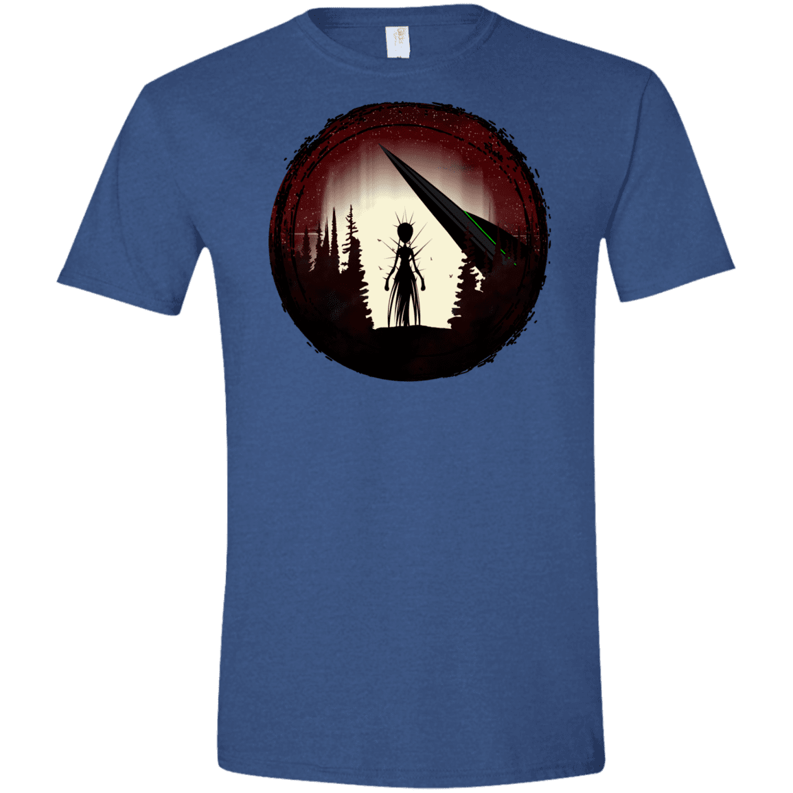 T-Shirts Heather Royal / X-Small Alien Armor Men's Semi-Fitted Softstyle