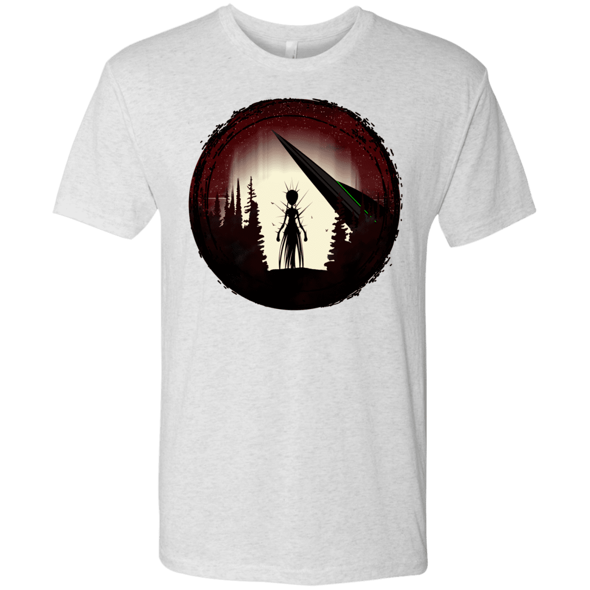 T-Shirts Heather White / S Alien Armor Men's Triblend T-Shirt