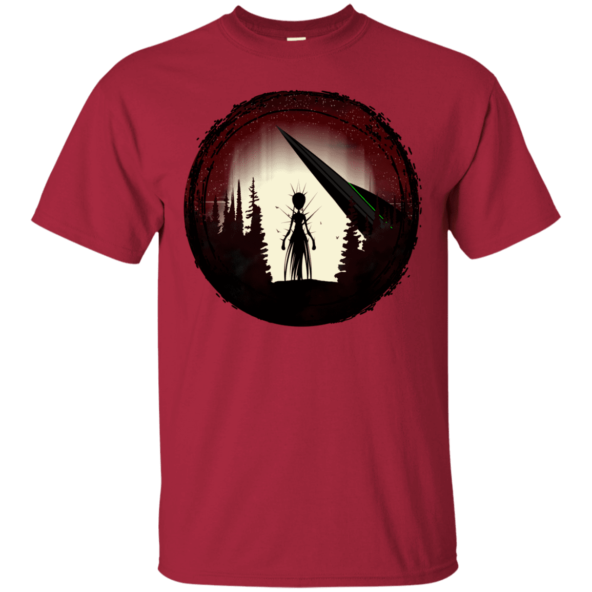 T-Shirts Cardinal / S Alien Armor T-Shirt