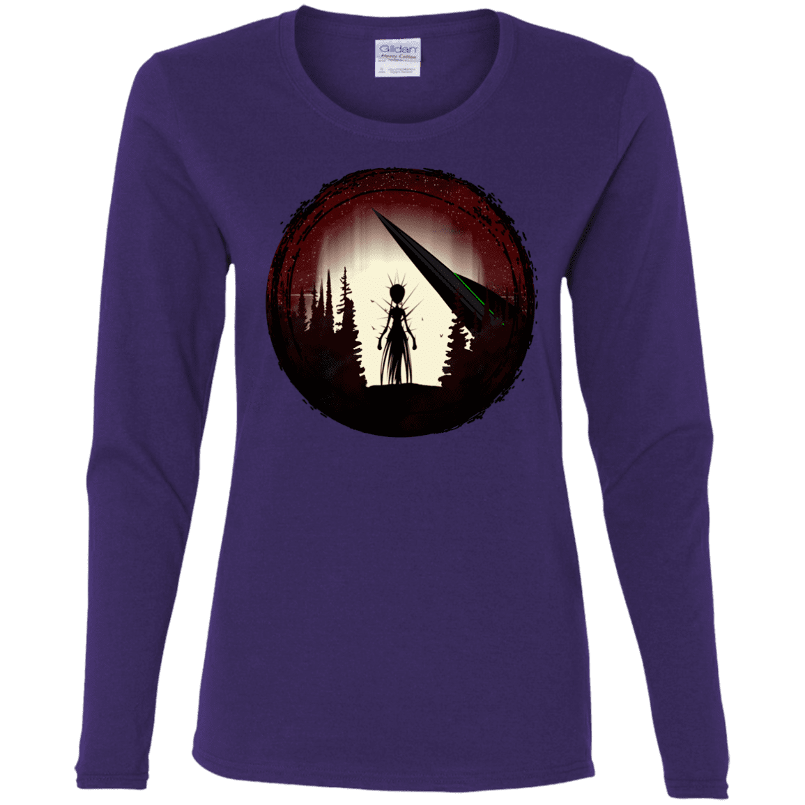 T-Shirts Purple / S Alien Armor Women's Long Sleeve T-Shirt