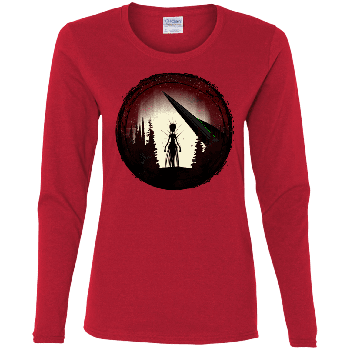 T-Shirts Red / S Alien Armor Women's Long Sleeve T-Shirt