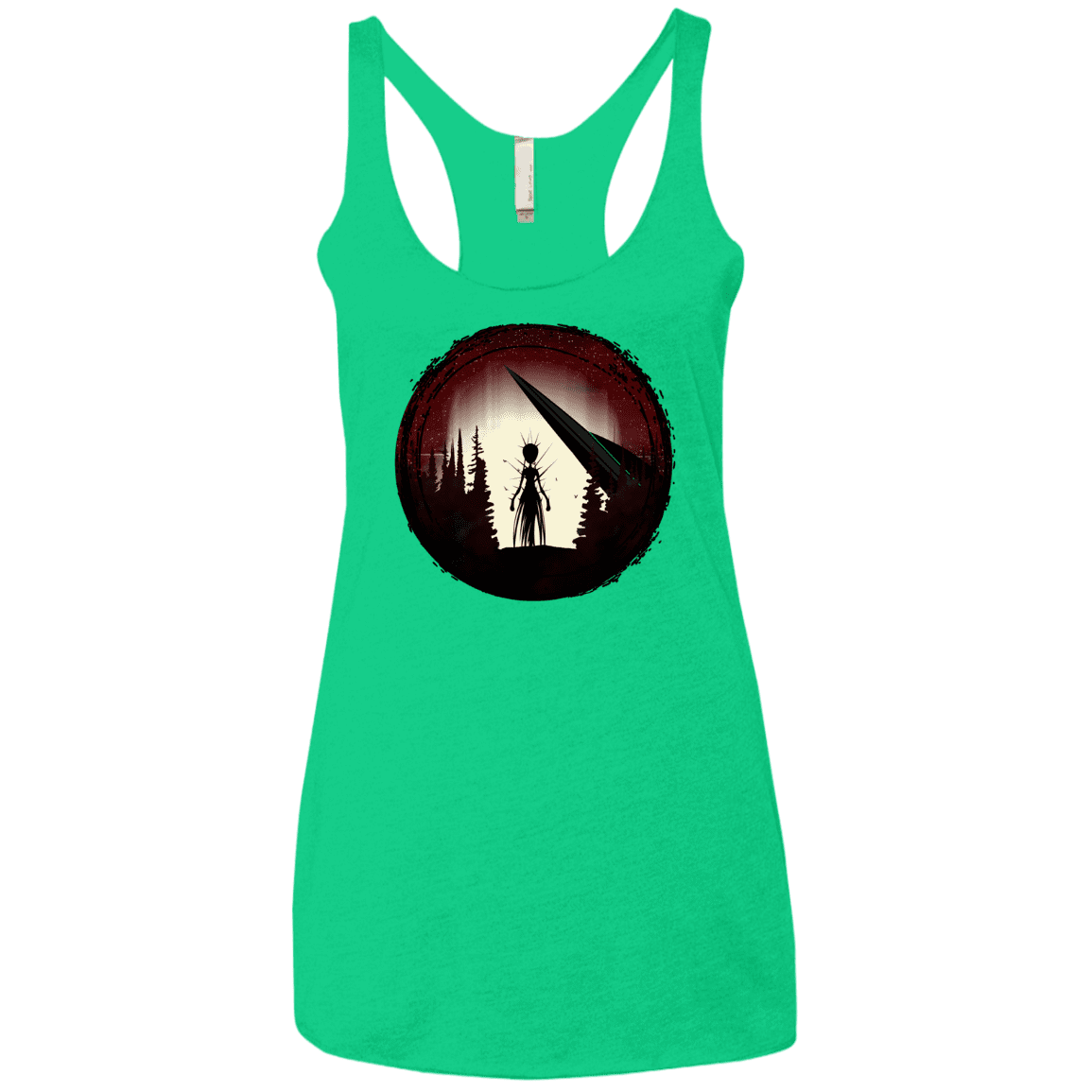 T-Shirts Envy / X-Small Alien Armor Women's Triblend Racerback Tank