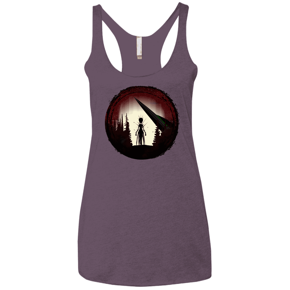 T-Shirts Vintage Purple / X-Small Alien Armor Women's Triblend Racerback Tank