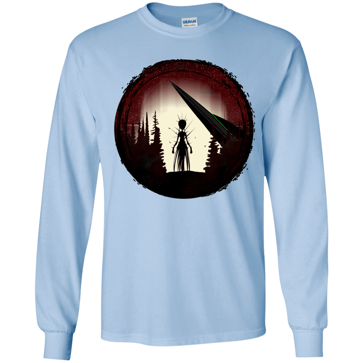 T-Shirts Light Blue / YS Alien Armor Youth Long Sleeve T-Shirt