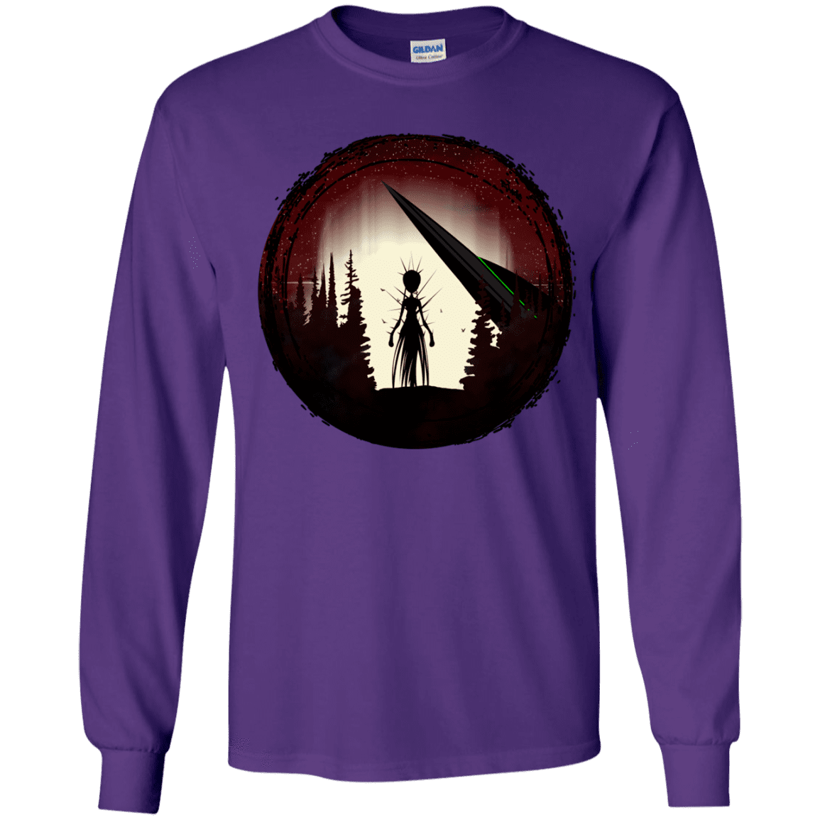 T-Shirts Purple / YS Alien Armor Youth Long Sleeve T-Shirt