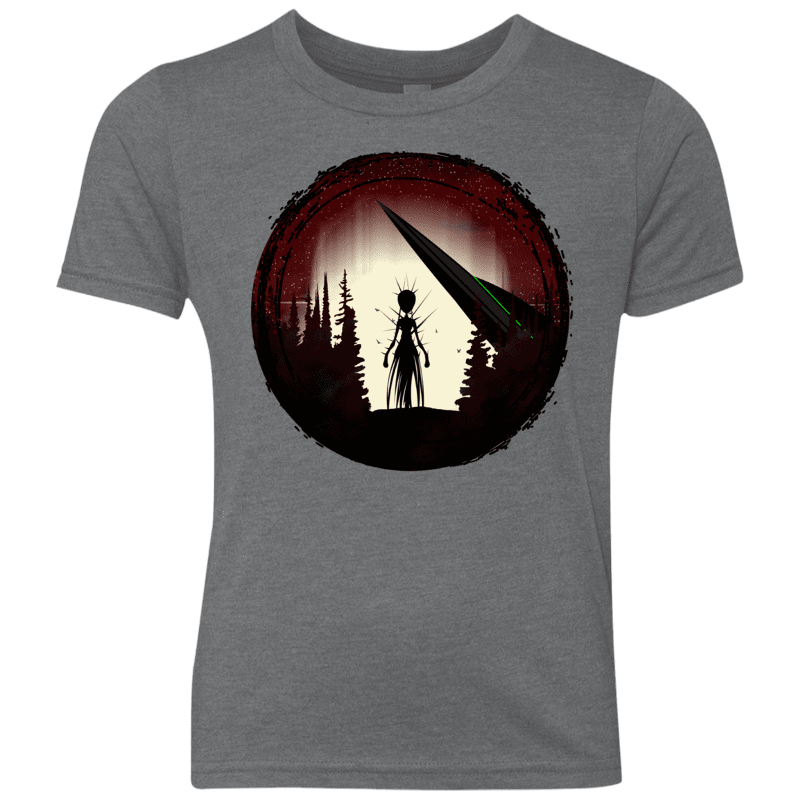 T-Shirts Premium Heather / YXS Alien Armor Youth Triblend T-Shirt