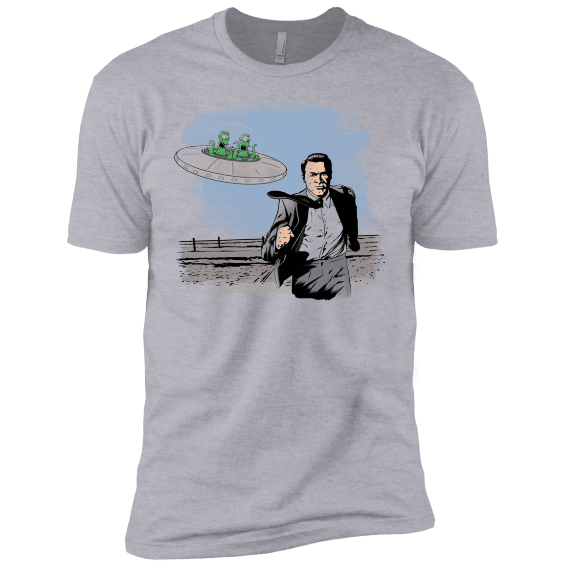 Alien Attack Boys Premium T-Shirt