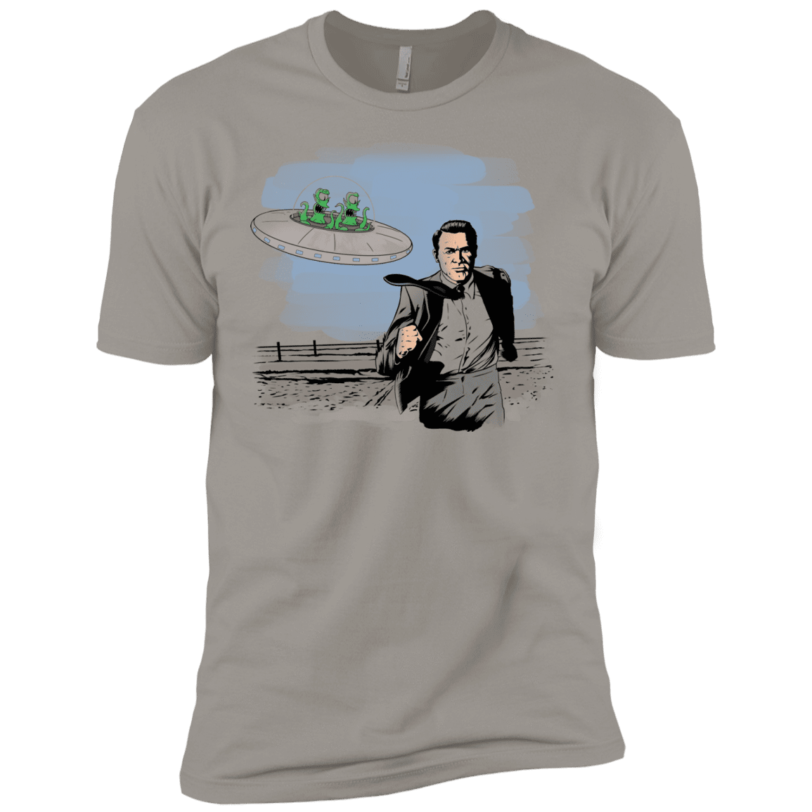 Alien Attack Boys Premium T-Shirt