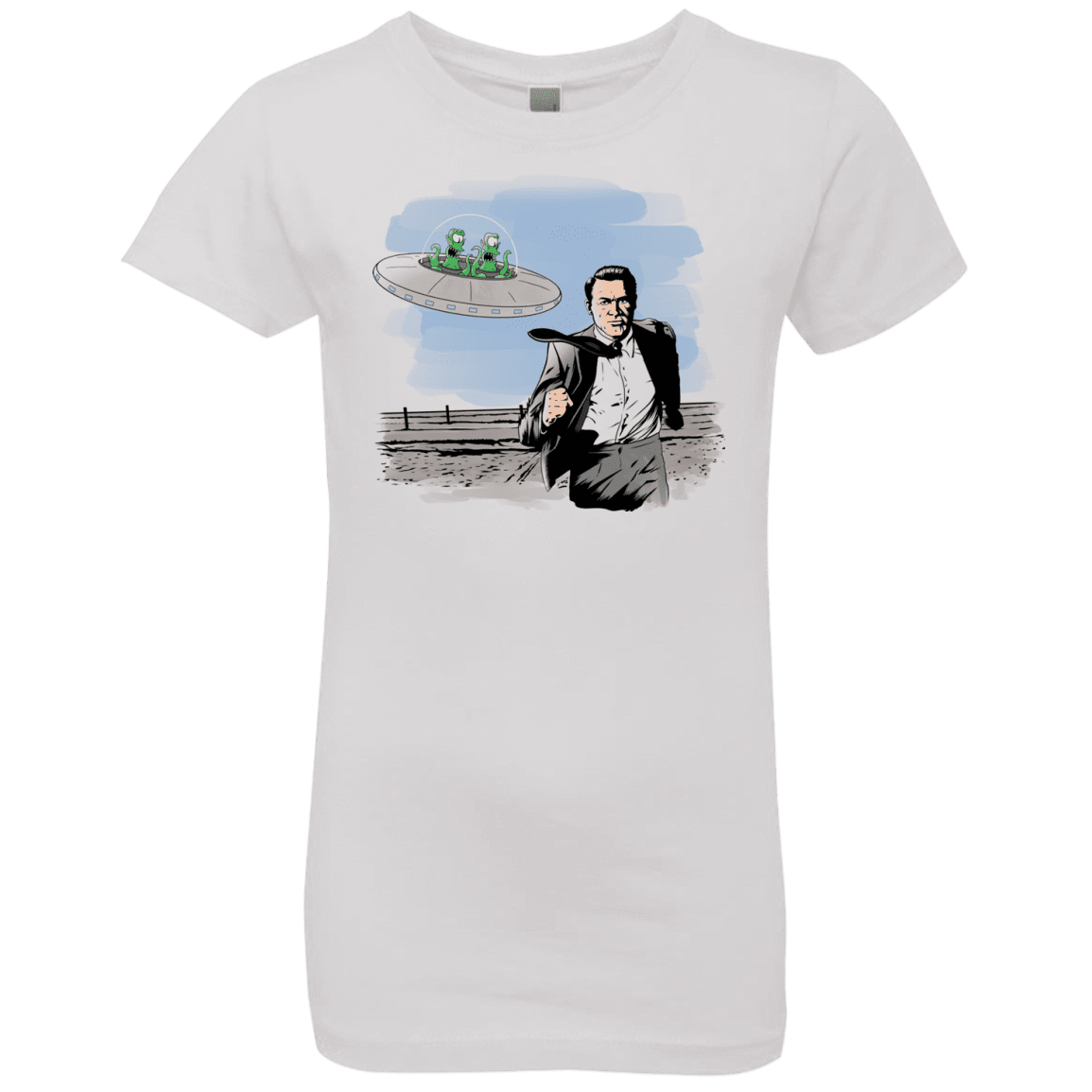 Alien Attack Girls Premium T-Shirt