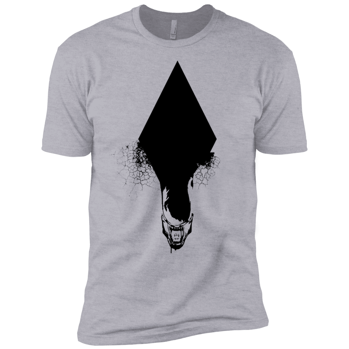 T-Shirts Heather Grey / YXS Alien Boys Premium T-Shirt