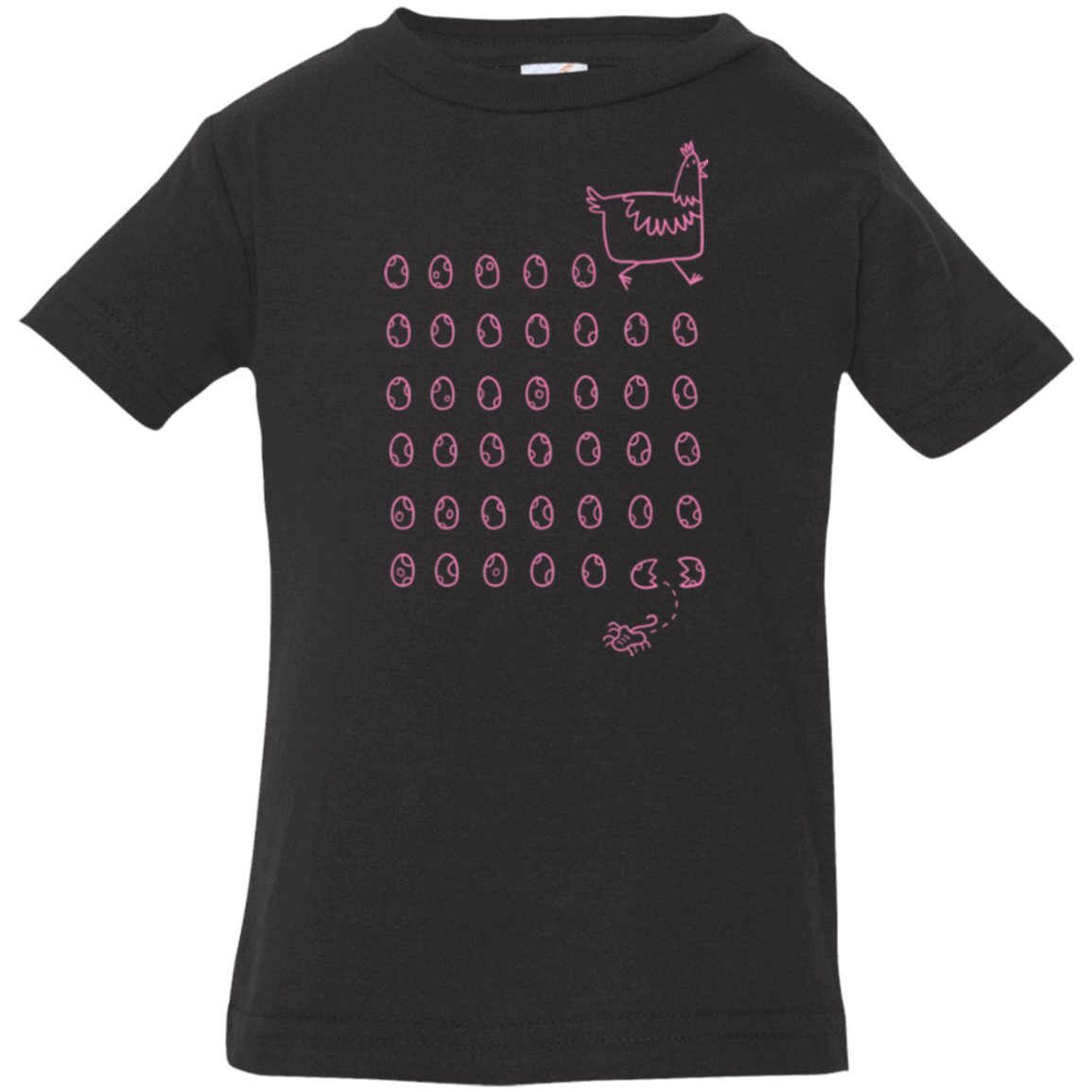 T-Shirts Black / 6 Months Alien Chicken Infant PremiumT-Shirt