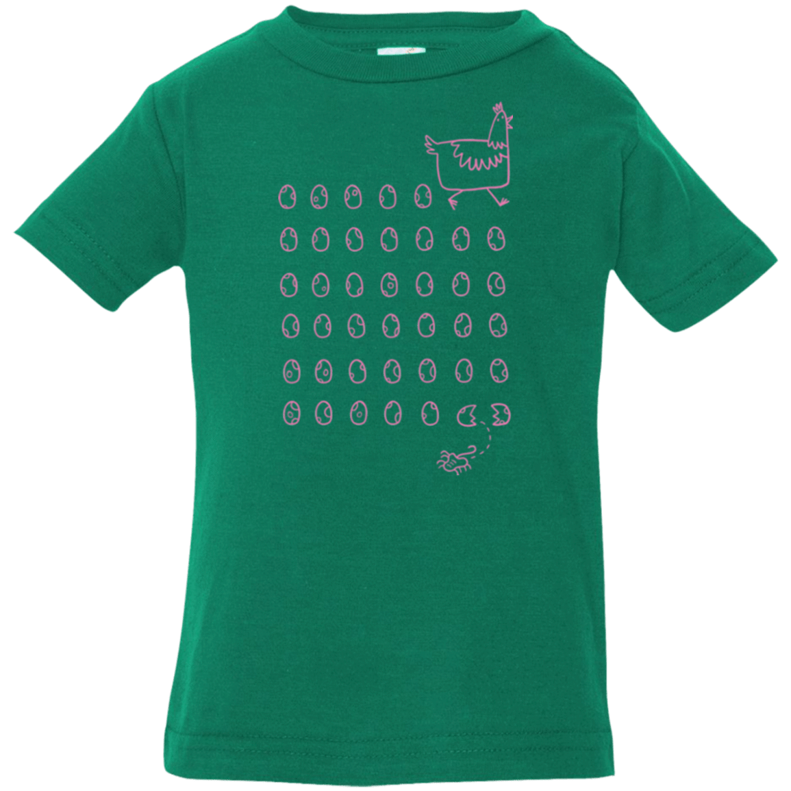 T-Shirts Kelly / 6 Months Alien Chicken Infant PremiumT-Shirt