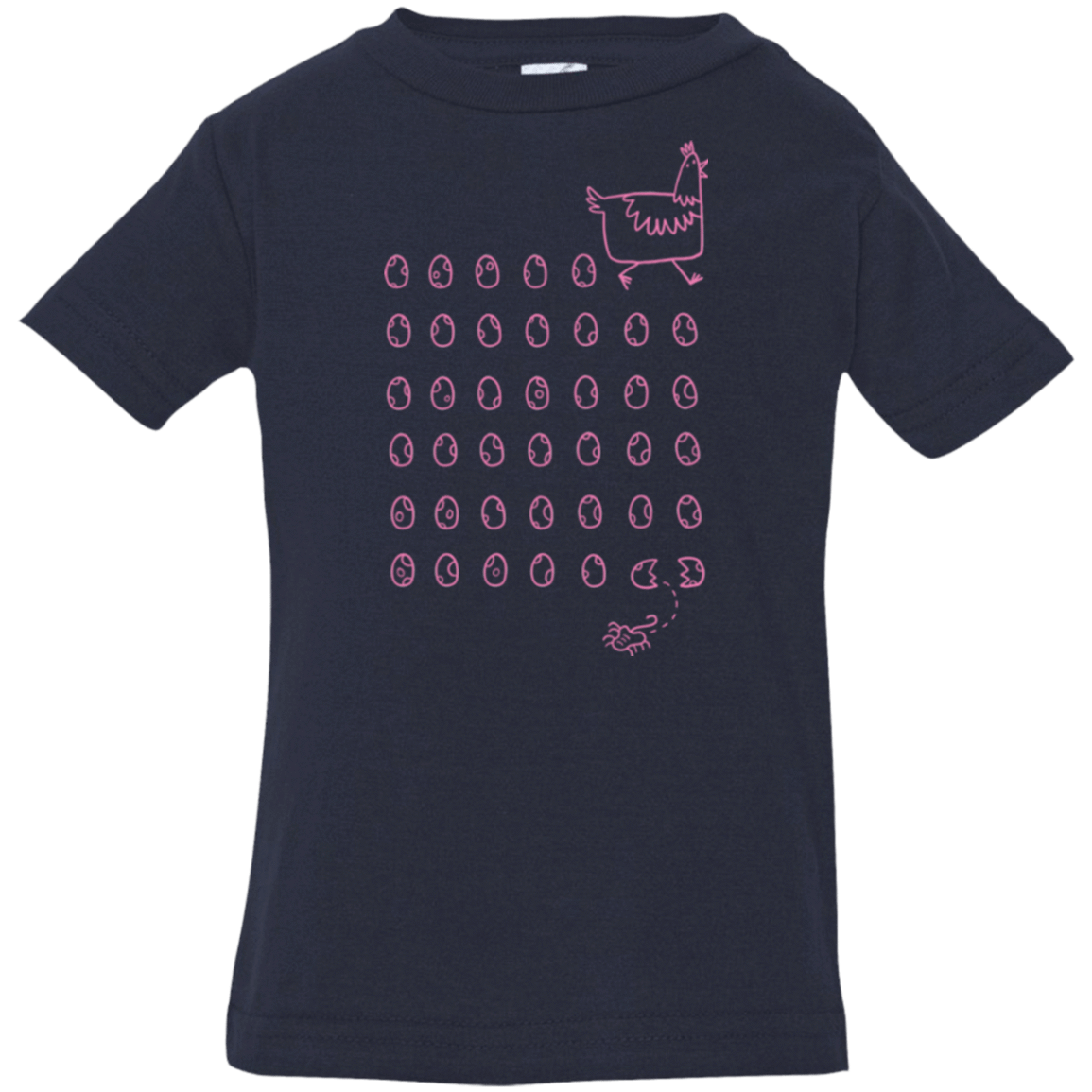 T-Shirts Navy / 6 Months Alien Chicken Infant PremiumT-Shirt