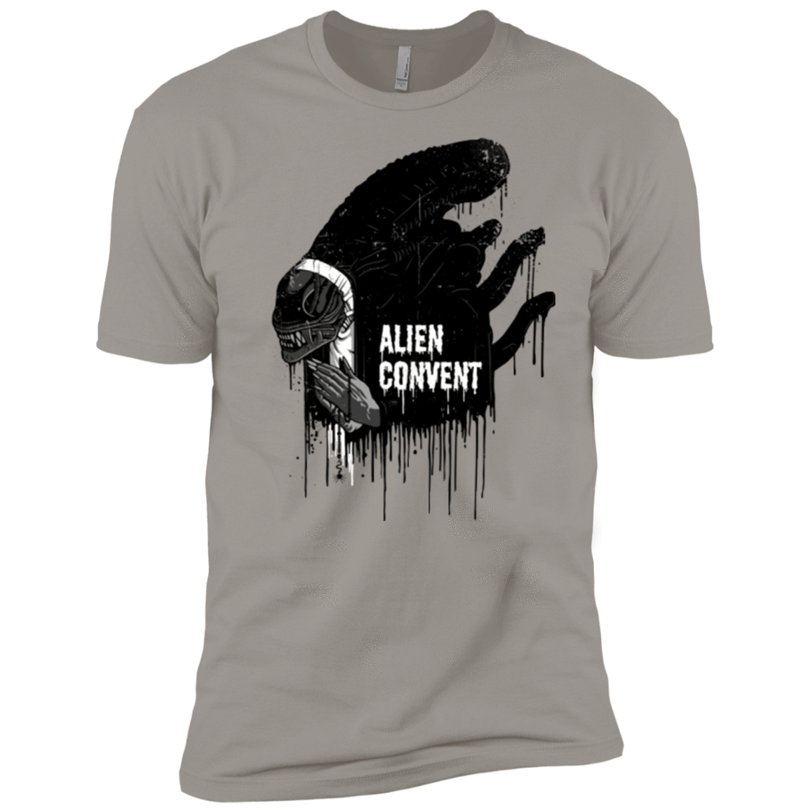 T-Shirts Light Grey / X-Small Alien Convent Men's Premium T-Shirt
