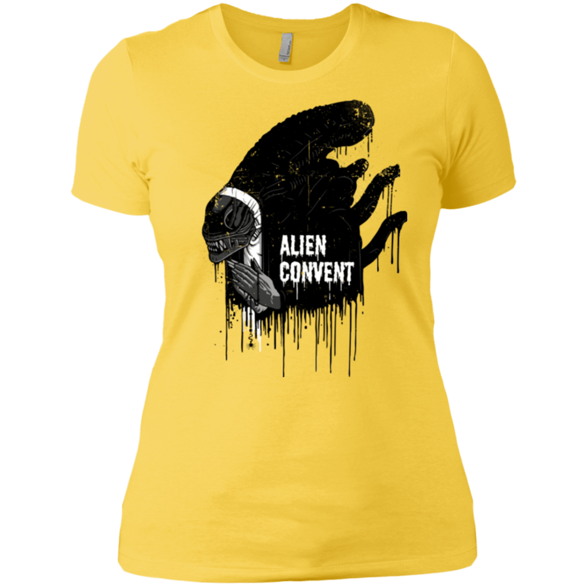 T-Shirts Vibrant Yellow / X-Small Alien Convent Women's Premium T-Shirt