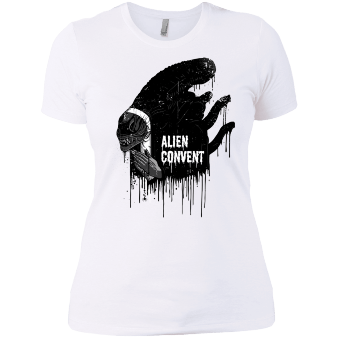 T-Shirts White / X-Small Alien Convent Women's Premium T-Shirt