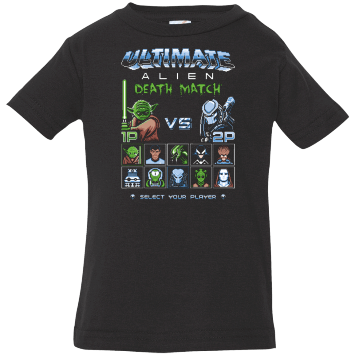 T-Shirts Black / 6 Months Alien Death Match Infant Premium T-Shirt
