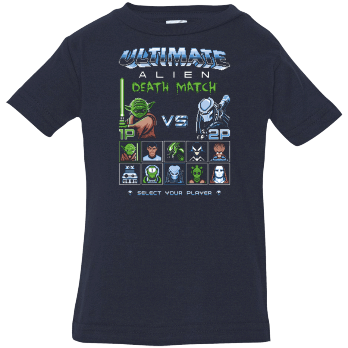T-Shirts Navy / 6 Months Alien Death Match Infant Premium T-Shirt