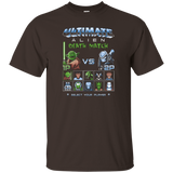 T-Shirts Dark Chocolate / Small Alien Death Match T-Shirt