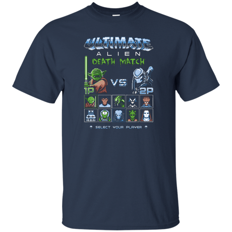 T-Shirts Navy / Small Alien Death Match T-Shirt