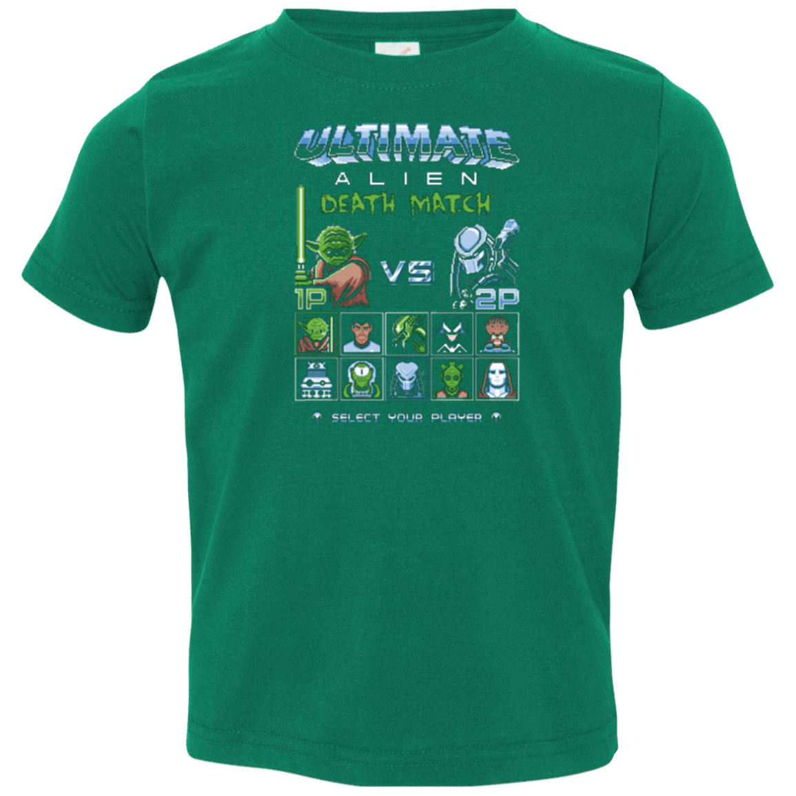 T-Shirts Kelly / 2T Alien Death Match Toddler Premium T-Shirt