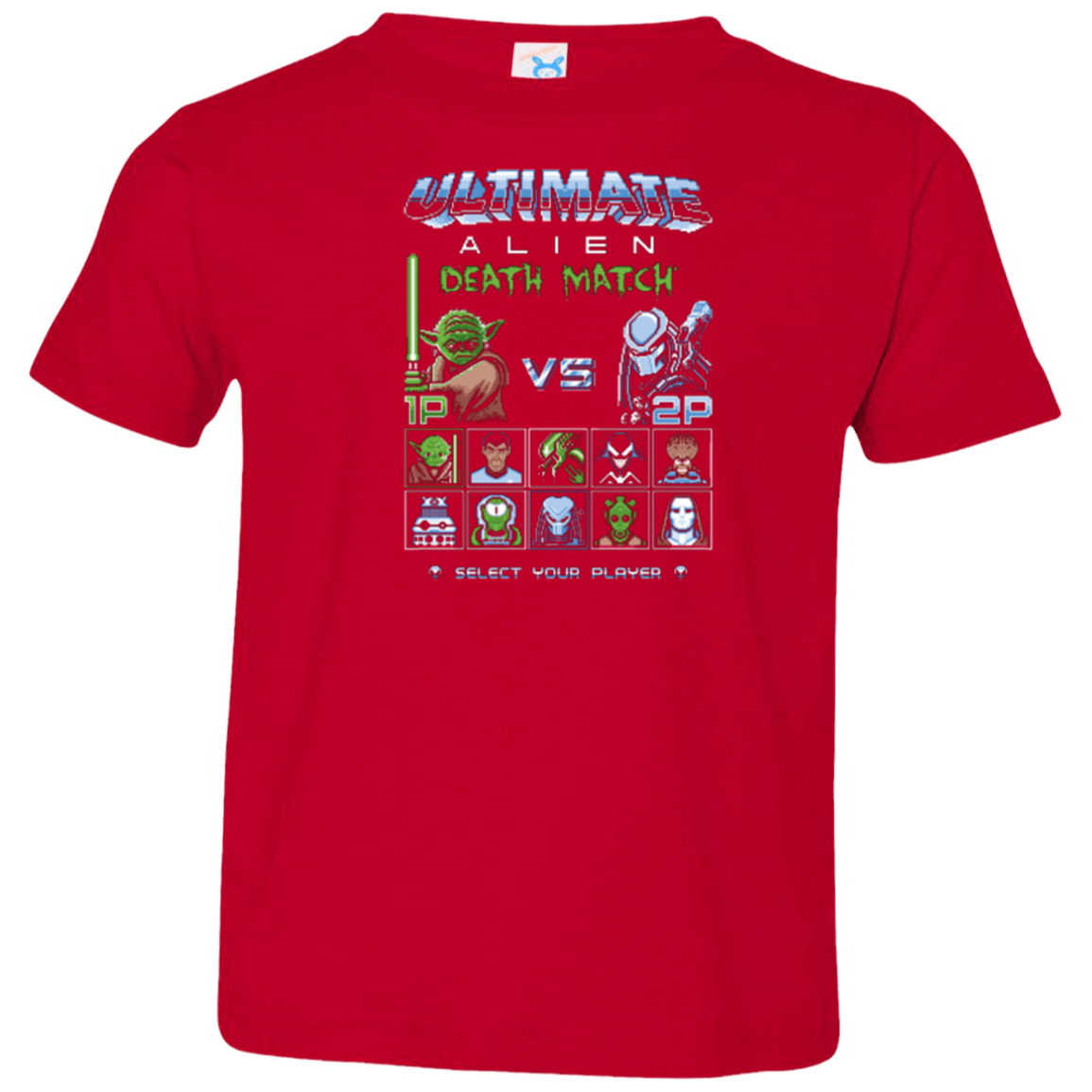 T-Shirts Red / 2T Alien Death Match Toddler Premium T-Shirt
