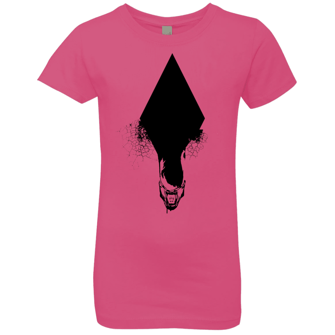 T-Shirts Hot Pink / YXS Alien Girls Premium T-Shirt