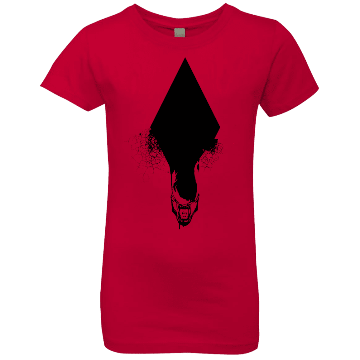 T-Shirts Red / YXS Alien Girls Premium T-Shirt