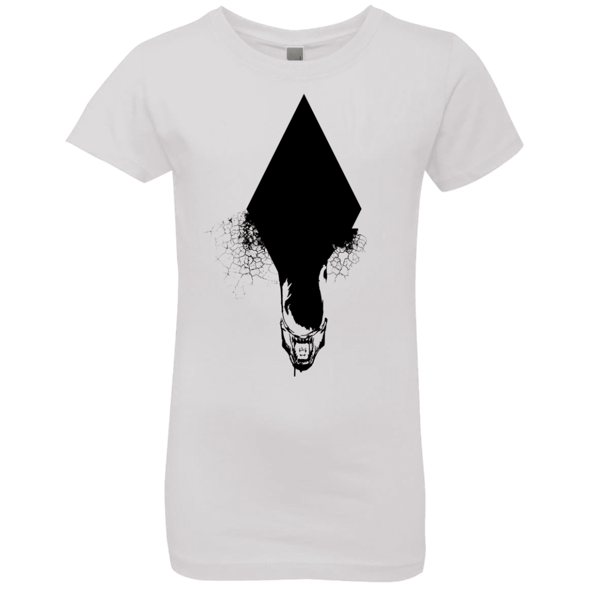 T-Shirts White / YXS Alien Girls Premium T-Shirt