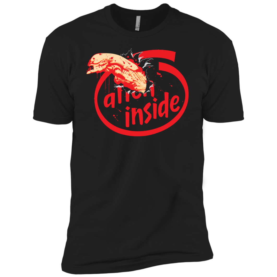 T-Shirts Black / YXS Alien Inside Boys Premium T-Shirt