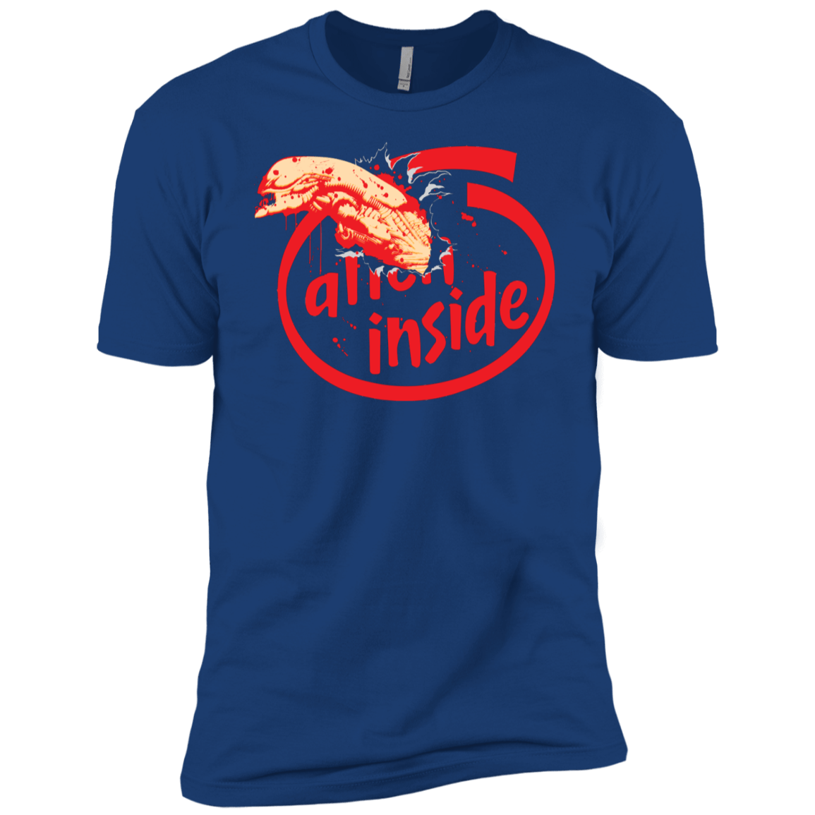 T-Shirts Royal / YXS Alien Inside Boys Premium T-Shirt