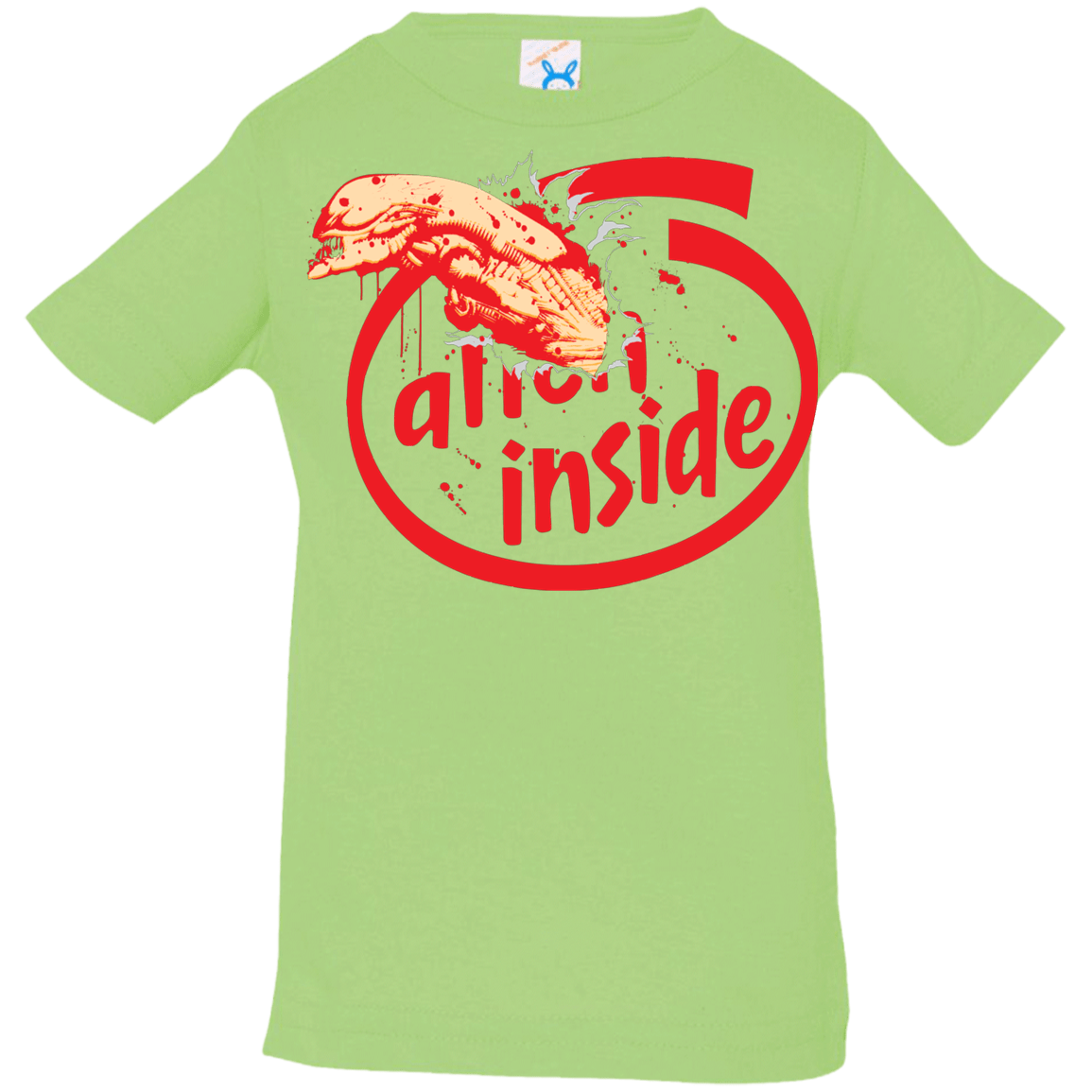 T-Shirts Key Lime / 6 Months Alien Inside Infant Premium T-Shirt